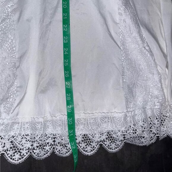 Zanzea Sleeveless White Lace Dress, Size 14, New! - Picture 9 of 9